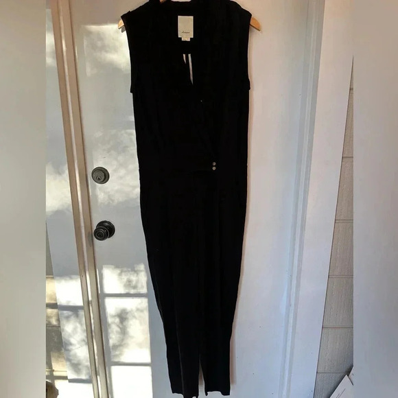 Elevenses black sleeveless jumpsuit size 4 - Picture 7 of 8
